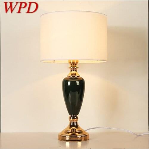 WPD Table Lamps Modern LED Luxury Design Creative Ceramic Desk Lights For Home Bedroom