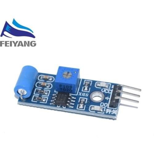 10pcs normally closed type vibration sensor module Alarm sensor module Vibration switch SW-420 for arduino