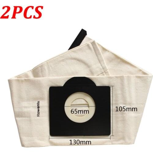 2PCS Washable Dust Bag Filter for Karcher WD3 MV3 WD3200 WD3300 SE4001 A2299 A2204 A2656 Robot Vaccuum Cleaner Parts Accessories