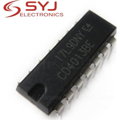 20pcs/lot CD4013BE CD4013BP CD4013 DIP-14 In Stock