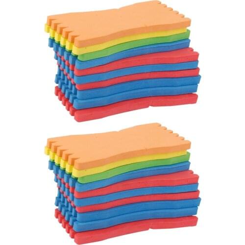 20 Pieces Foam Wire Board Fishing Winding Line Board Fishing Tackle Accessories