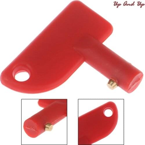4.8*4.3cm/1.9 * 1.7" 1PC Car Battery Disconnect Switch Master Cut-off Quick with Removable Key 2-Post