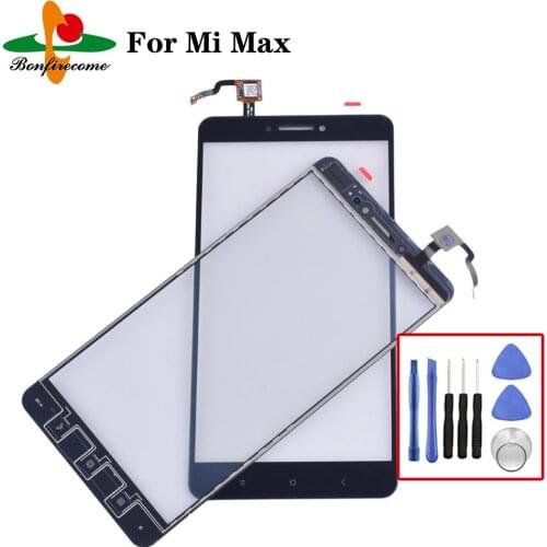 6.44" TouchScreen For Xiaomi Mi Max MiMax Max 1 Touch Screen Panel Sensor LCD Display Glass Lens Panel Digitizer Replacement