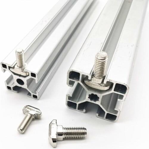 10/5/2pcs M5 M6 M8 T Hammer Head T Bolt Aluminum Connector T head bolts Screws for 20/30/40/45 Aluminum Profiles
