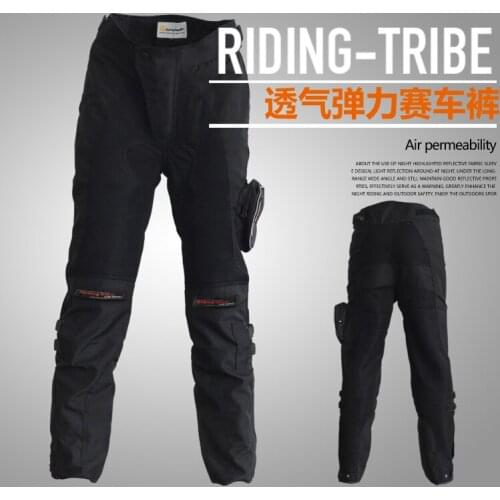 Motorcycle ride pants off-road automobile race ride trousers breathable wear-resistant net fabric summer male motorcycle pants