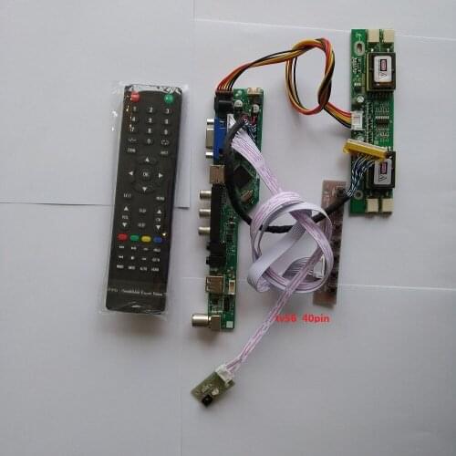 For 1280X1024 17" Digital Signal Controller M170EG01 V5 Resolution LCD 4 lamps Board VGA kit VGA AV 30pin TV HDMI