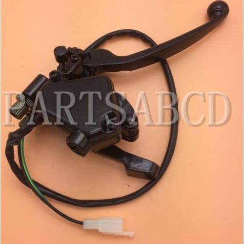 Double Brake lever with Thumb Throttle Lever For KAZUMA Falcon 110CC ATV Quad
