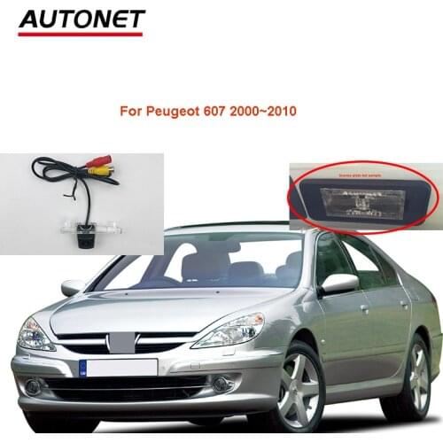 Autonet rear view camera For Peugeot 607 2000~2010 Backup CCD HD night view Camera /license plate camera