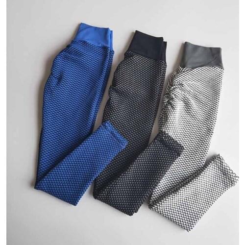 Womens Ruched Butt Lifting High Waist Yoga Pants Tummy Control Stretchy Workout Leggings Textured Booty Tights