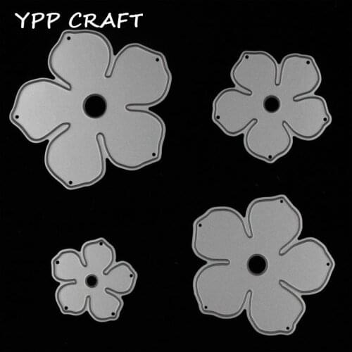 YPP CRAFT Metal Flowers Cutting Dies Stencils for DIY Scrapbooking/photo album Decorative Embossing DIY Paper Cards