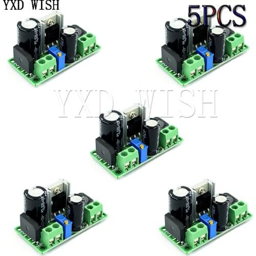 5PCS LM2596HV AC/DC-DC Step Down Converter Module LM2596 DC v 3.3V 5V 6V 9V 12V 15V 24V DC 5V-50V Adjustable Voltage Regulator