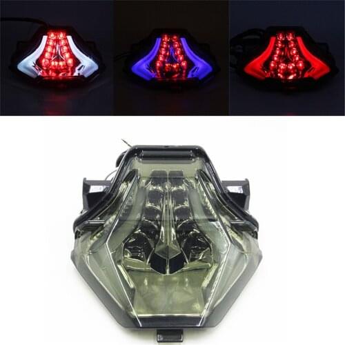 Motorcycle Accessories Fit For Yamaha YZF-R3/R25 MT-07 Y15ZR EXCITER150 LED Taillight Brake Turn Signal Indicator Light Lamp