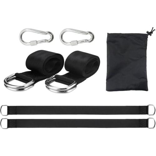 Ourdoor Hammock Swing Straps Polyester Hammock Portable Straps Park Accessories Carbine Belts Max 350kg