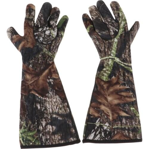 Neoprene Sport Mitts Winter Outdoor Full Finger Gloves Camouflage Hunting Mitten Hunting Gloves for Hiking