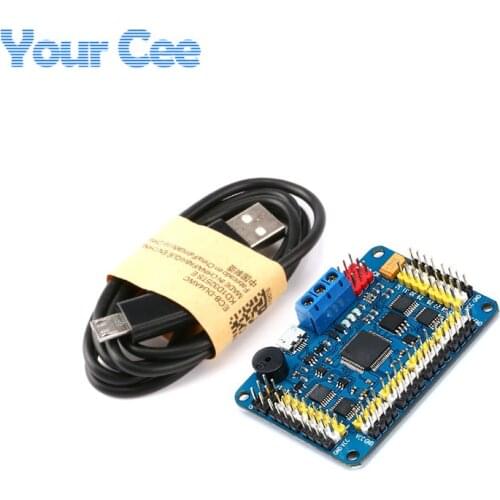 New Version 32 Channel Robot Servo Control Board Servo Motor Controller PS2 Wireless Control USB/UART Connection Mode