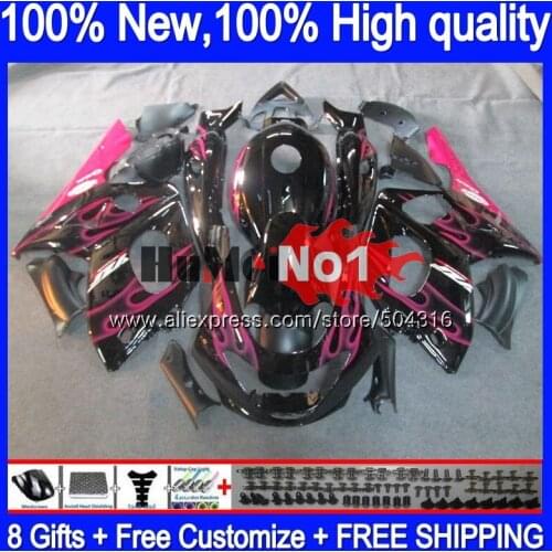 YZF 600R For YAMAHA YZF600R Thundercat 2002 2003 2004 05 06 07 Pink flames 39MC.175 YZF-600R 96 02 03 04 2005 2006 2007 Fairings
