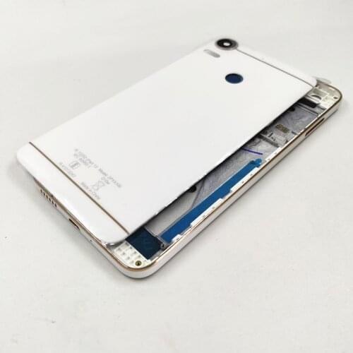 Original For HTC Desire 10 Pro Full Housing Cover (Front Housing LCD Frame Bezel Plate + Back Cover) +Logo