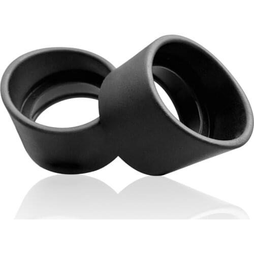 Pair Of 34mm Inner Diameter Binocular Rubber Eyepiece Eye Guards Cups Shield for 32-35mm Microscope Telescope Eyepiece