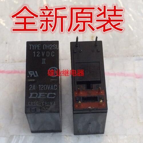 TYPE DH2SU 12VDC 2A DEC Relay