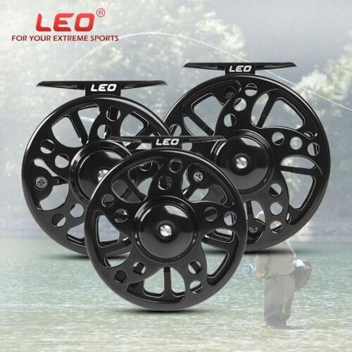 AP Series Fly Fishing Reel Aluminium CNC Material 3/4 5/6 7/9 Fish Line Wheel Large Arbor 2Ball Bearings Stream Fly Fishing Reel