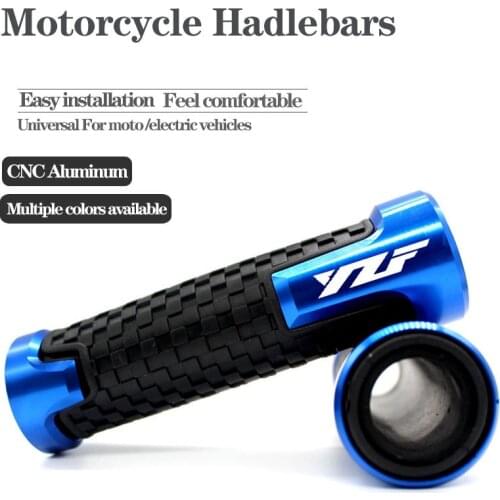 7/8 "22mm Universal Motorcycle Handle Handlebar Hand Bar Grip For yamaha yzf r125 r3 yzf-r125 yzf r6 r1 yamaha yzf 250 yzf-r1