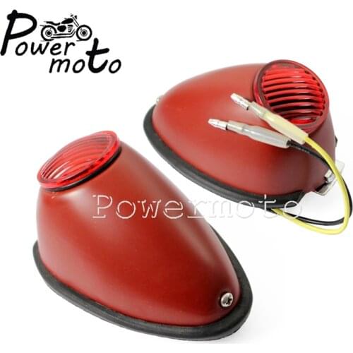 For Dnepr Ural Sidecar Zündapp DB DS DBK KS KS750 Taillights Brake Stop Indicator Lamp for BMW M72 R12 R75 R71 K750 BW40 Rear