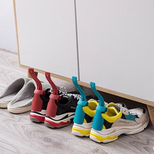 1Pcs Lazy Unisex Wear Shoe Horn Helper Shoehorn Shoe Easy On And Off Shoe Sturdy Slip Aid New Slip Aid Tool Shoes Accessorie