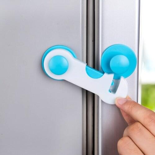 1PCS Plastic Multi-use Baby Drawer Lock Child Security For Cabinet Refrigerator Window Closet Protect Toddler Safety Protector