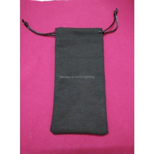 100pcs/lot free shipping cotton jewelry pouch cotton gift pouch cotton drawstring pouch bag custom logo jewelry bag Iphone bag