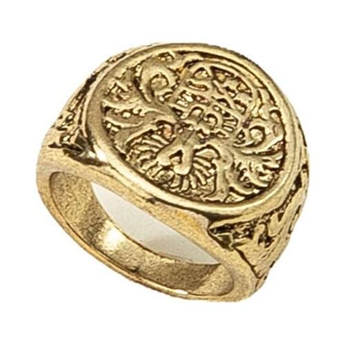 2021 Ins Trendy Antique Gold Flowers Minimalist Hip-hop Rock Knuckle Finger Rings Korean Fashion Women Party Jewelry