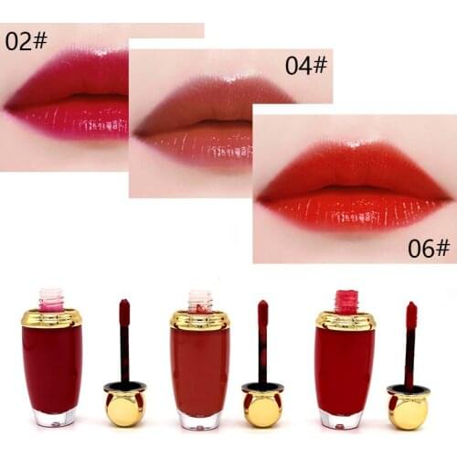 8 Colors Fashion Sexy Women Lipgloss Matte Make Up Cosmetics Lip Tint Nutritious Pigment Lipstick Maquiagem