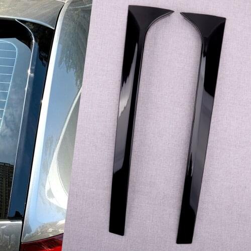CITALL 2Pcs/Set Rear Window Spoiler Canard Air Splitter Side Wing Fit For Skoda Octavia Estate 2014 2015 2016 2017 2018 2019
