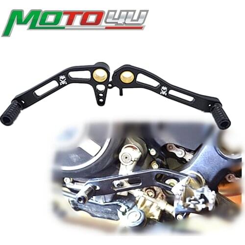 For Ducati Scrambler 800 Aluminum Motorcycle Foot lever Gear lever Set Circuit Brake Black
