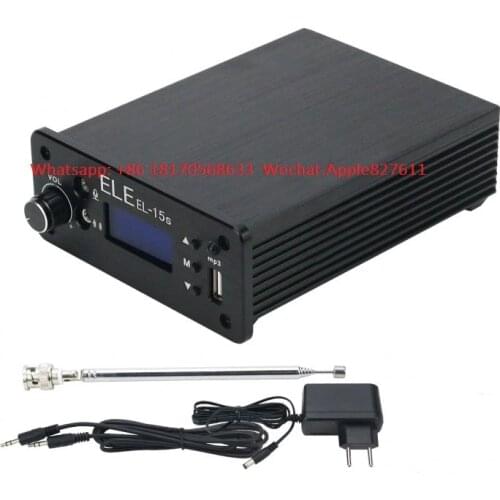 1W/6W Output Power FM Stereo PLL Transmitter DIY PCB 76-108 MHz Adjustable DIY Kits