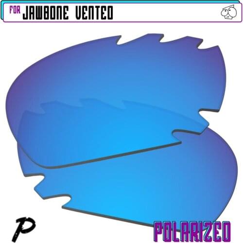 EZReplace Polarized Replacement Lenses for - Oakley Jawbone Vented Sunglasses - Blue P