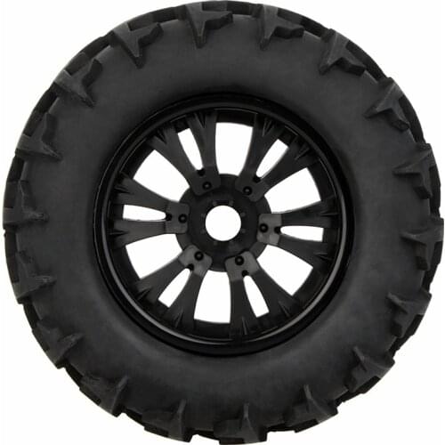 High Quality GoolRC 2Pcs RC 1/8 Monster Car Wheel Rim and Tire 810006 for Traxxas HSP Tamiya HPI Kyosho RC Car