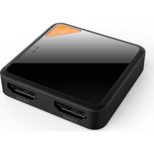 HDMI-compatible Bi-Direction Switcher 4K HD Video 2 In 1 Out Splitter Adapter for DVD HDTV