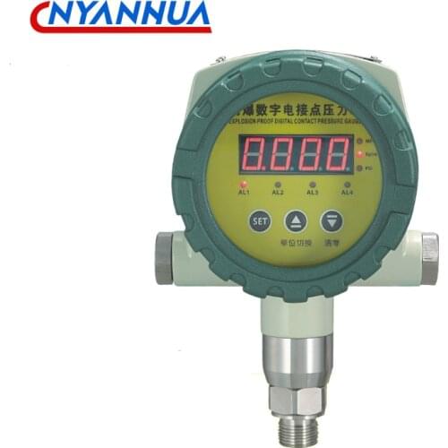 Intelligent Explosion-proof Digital Display Pressure Controller Pressure Gauge Switch 4-20mA Chemical Gas