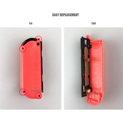 5 in 1 ZL ZR L SL SR Button Key Ribbon Flex Cable Controller Replacement Repair Part Compatible with Switch Joy Con 53CF