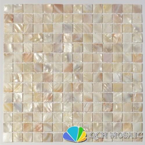 Natural freshwater shell mother of pearl mosaic tile for kitchen splash back and bath room natural color 11 square feet/lot