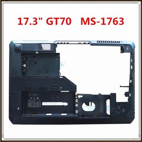 Original For MSI 17.3" GT70 Bottom Base Cover Bottom Case MS-1763 307761D233Y31 307-761D233-Y31 761D232Y31 Black