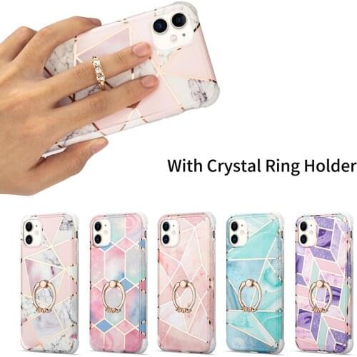 Luxury Fashion Cover For Apple Iphone 12 11Cute Bracket Case For Iphone 7 8 Plus SE2 X XR XS11 12 Mini Pro Max Case For Girls