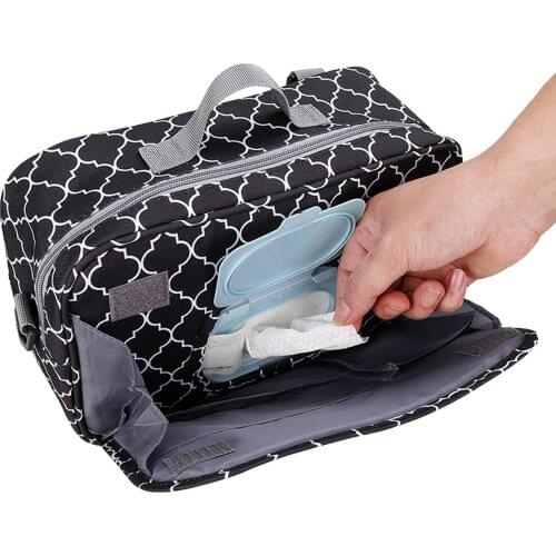 Diaper Bag Baby Stroller Bag Organizer Bag Multi Functional Nappy Nursing Mummy Waterproof Polyester Baby Diaper Bag Skilful