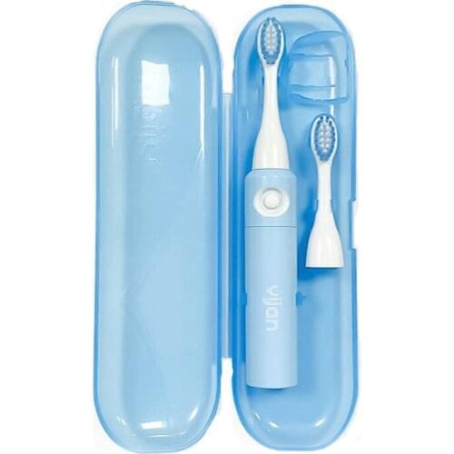 Waterproof Soft Kids Electric Toothbrush with Storage Case Travel Oral Care