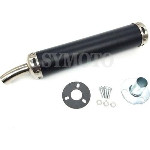 Motorcycle Exhaust Pipe With Muffler Moto Bike Pot Escape For NSR150 NSR250 P2 P3 P4 TZR125 TZM150 RGV250 TSR200 two-stroke