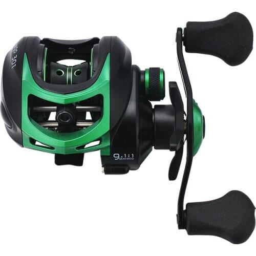 High-speed drop wheel 20-axis metal head Lu Ya wheel micro-lead raft fishing reel