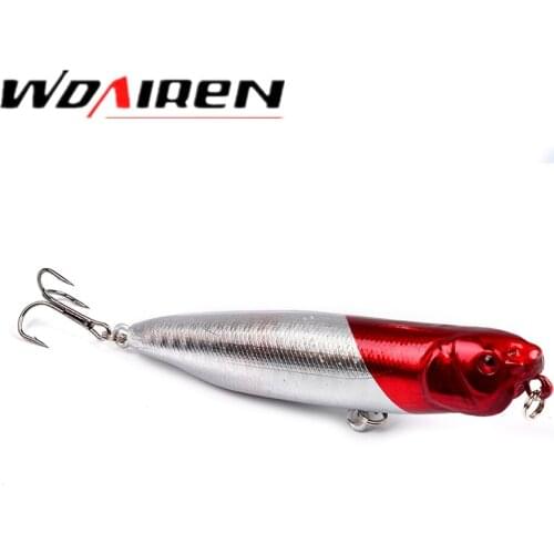 1Pcs Topwater Fishing Popper Lures 9cm 11.5g Artificial Hard bait Minnows Wobblers Swimbait Crankbait Peche Fishing tackle