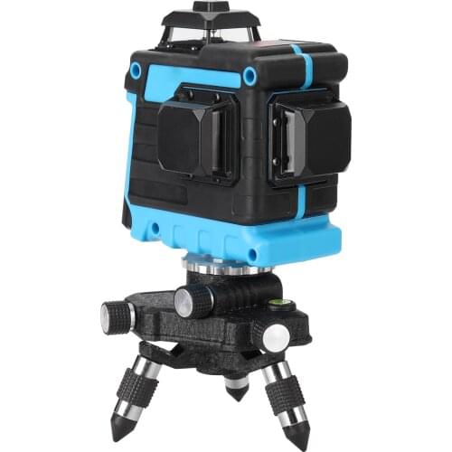 12-Line Blue Full Set Level Meter Mini Laser Level Meter Built-In 18650 Batteries Shipped With Batteries Self-leveling Function