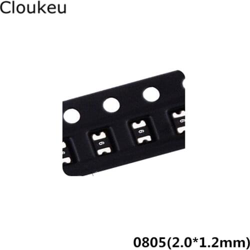 20Pcs SMD0805-100 Chip resettable fuse PPTC 0805 1A 1000MA 6V
