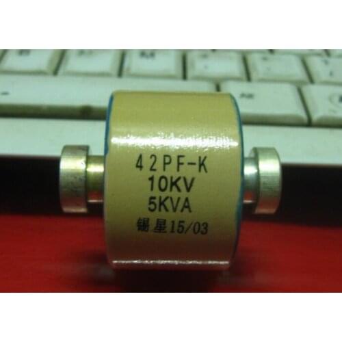 40PF-K 10KV 5KVA RF Dryer Capacitor High Voltage Ceramic Ceramic Dielectric Capacitor High Frequency Machine Capacitor
